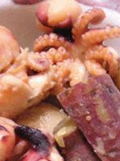 かわいいタコの煮物-レシピのメイン写真