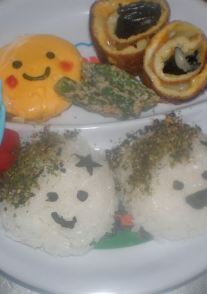 たまごちゃんとお友達ご飯-レシピのメイン写真