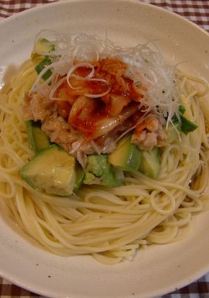 ピリっと冷たい*夏の和風スパゲッティー-レシピのメイン写真