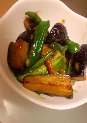 茄子の味噌モッツァレラ炒め-レシピのメイン写真