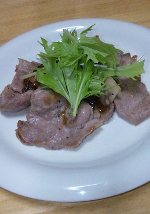 豚肉の黒酢たまねぎソース-レシピのメイン写真
