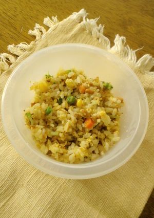離乳食・幼児食☆納豆チャーハン-レシピのメイン写真