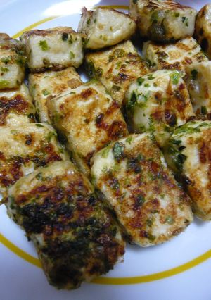 青海苔が効いた～和風豆腐ステーキ☆-レシピのメイン写真