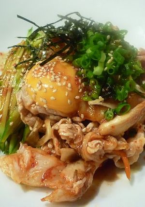 豚キムチユッケ-レシピのメイン写真