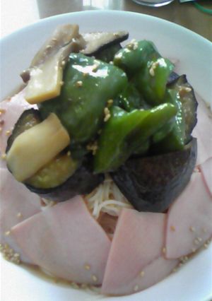 夏野菜そうめん-レシピのメイン写真