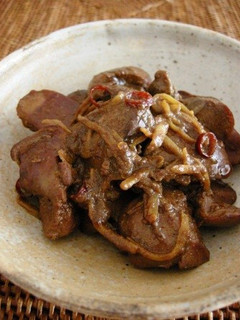 鶏レバーの生姜たっぷりオイスターソース煮-レシピのメイン写真