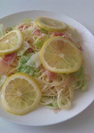 さわやかレモンバター冷製パスタ-レシピのメイン写真