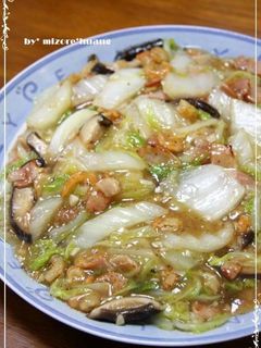 台湾の味★白菜と干しえびの炒め煮あんかけ-レシピのメイン写真