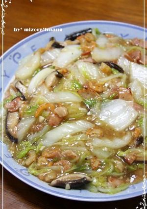 台湾の味★白菜と干しえびの炒め煮あんかけ-レシピのメイン写真