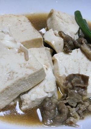 簡単!肉豆腐-レシピのメイン写真