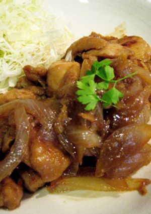 鶏むね肉でジューシーな生姜焼き♪-レシピのメイン写真