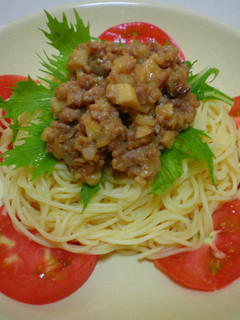 激うま!たけのこ肉味噌パスタ☆-レシピのメイン写真