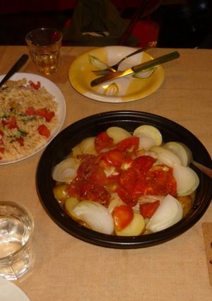 トマトと鳥胸肉のタジン-レシピのメイン写真