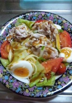 冷しゃぶパスタ-レシピのメイン写真