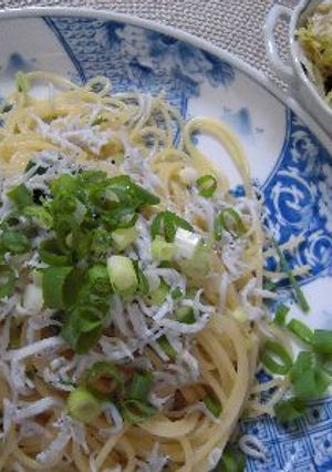しらすと青ねぎのスパゲティ-レシピのメイン写真