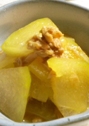 祖母の味・冬瓜のシーチキン炒め煮-レシピのメイン写真