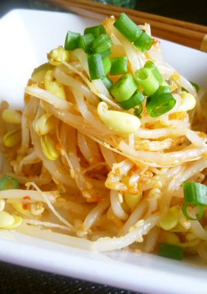 酒呑み用✿豆もやしナムル-レシピのメイン写真