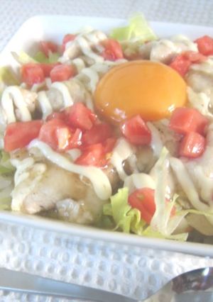洋風親子丼（カフェ風）-レシピのメイン写真