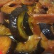 ベーコンとなすのケチャップチーズ♪