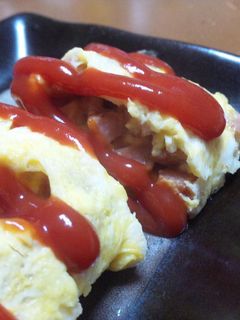 子供が喜ぶ!卵焼きinウインナー-レシピのメイン写真