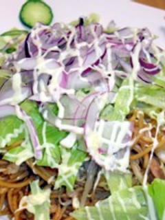 モリモリ食べる生野菜焼きそば!-レシピのメイン写真