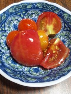 トマトの甘酢漬け-レシピのメイン写真
