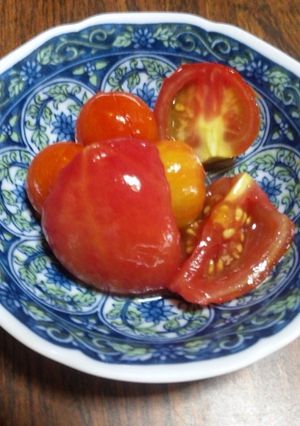 トマトの甘酢漬け-レシピのメイン写真