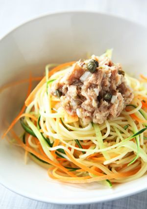 彩り野菜の冷製ツナパスタ-レシピのメイン写真