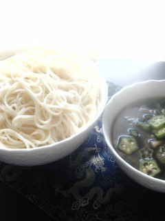 ☆夏野菜 つけ素麺☆-レシピのメイン写真