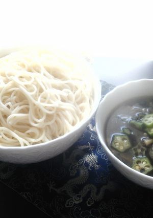☆夏野菜　つけ素麺☆-レシピのメイン写真