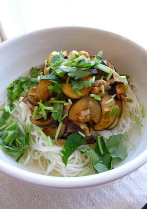 炒め野菜のっけそうめん-レシピのメイン写真