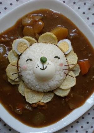 デコカレー　らいおんくん-レシピのメイン写真