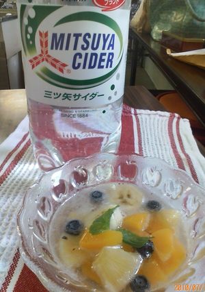 しゅわしゅわ☆フルーツポンチ♡-レシピのメイン写真