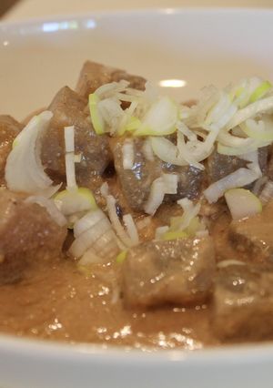 焼きこんにゃく♡くるみだれで-レシピのメイン写真