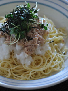 ツナと大根おろしの冷たいスパゲティ-レシピのメイン写真