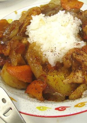 エコ&カンタン、電子レンジで無水カレー-レシピのメイン写真