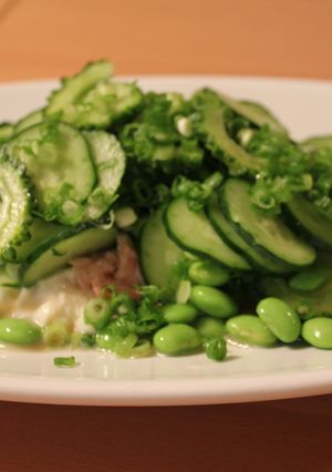 冷や汁風♡夏の豆腐サラダ-レシピのメイン写真