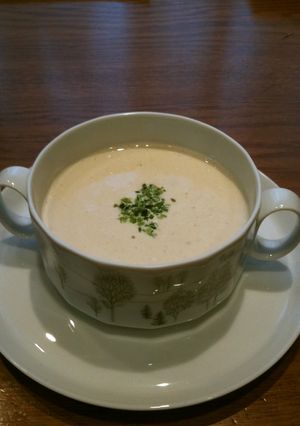 煮物がじゃがいものスープに☆ビシソワーズ-レシピのメイン写真
