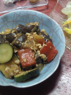 夏野菜マーボー-レシピのメイン写真