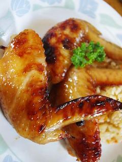 グリルで手羽先の照り焼き-レシピのメイン写真