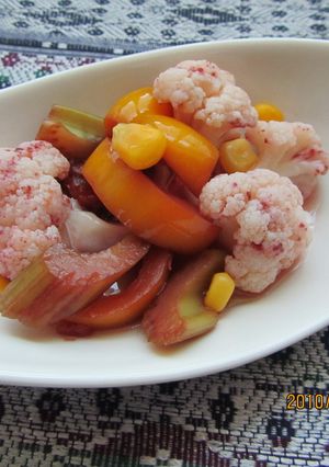 カリフラワーのピクルス＊ワイン風味-レシピのメイン写真