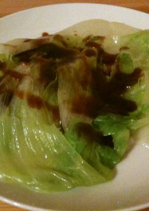オイスターソースでレタスの飲茶風-レシピのメイン写真