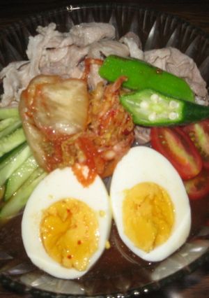 簡単手作りスープで☆豚しゃぶ冷麺☆-レシピのメイン写真