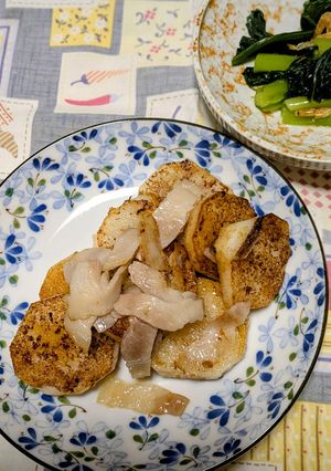 長芋とベーコンのバター焼き-レシピのメイン写真