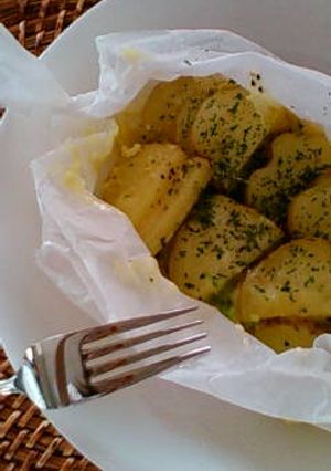 レンジでお手軽☆新ジャガの重ね蒸し-レシピのメイン写真