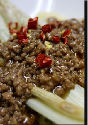 焼きネギそぼろあんかけうどん-レシピのメイン写真