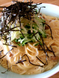 納豆の冷製パスタ-レシピのメイン写真