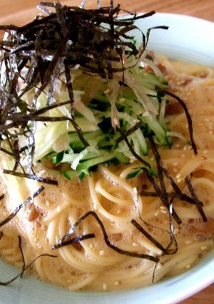 納豆の冷製パスタ-レシピのメイン写真