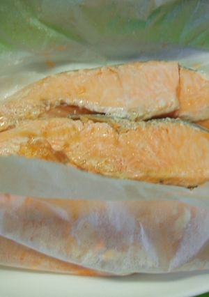 ＊塩鮭のレンジ蒸し＊-レシピのメイン写真