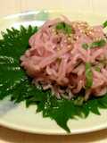 BSヌードル　梅酢風味 あじさい仕立て